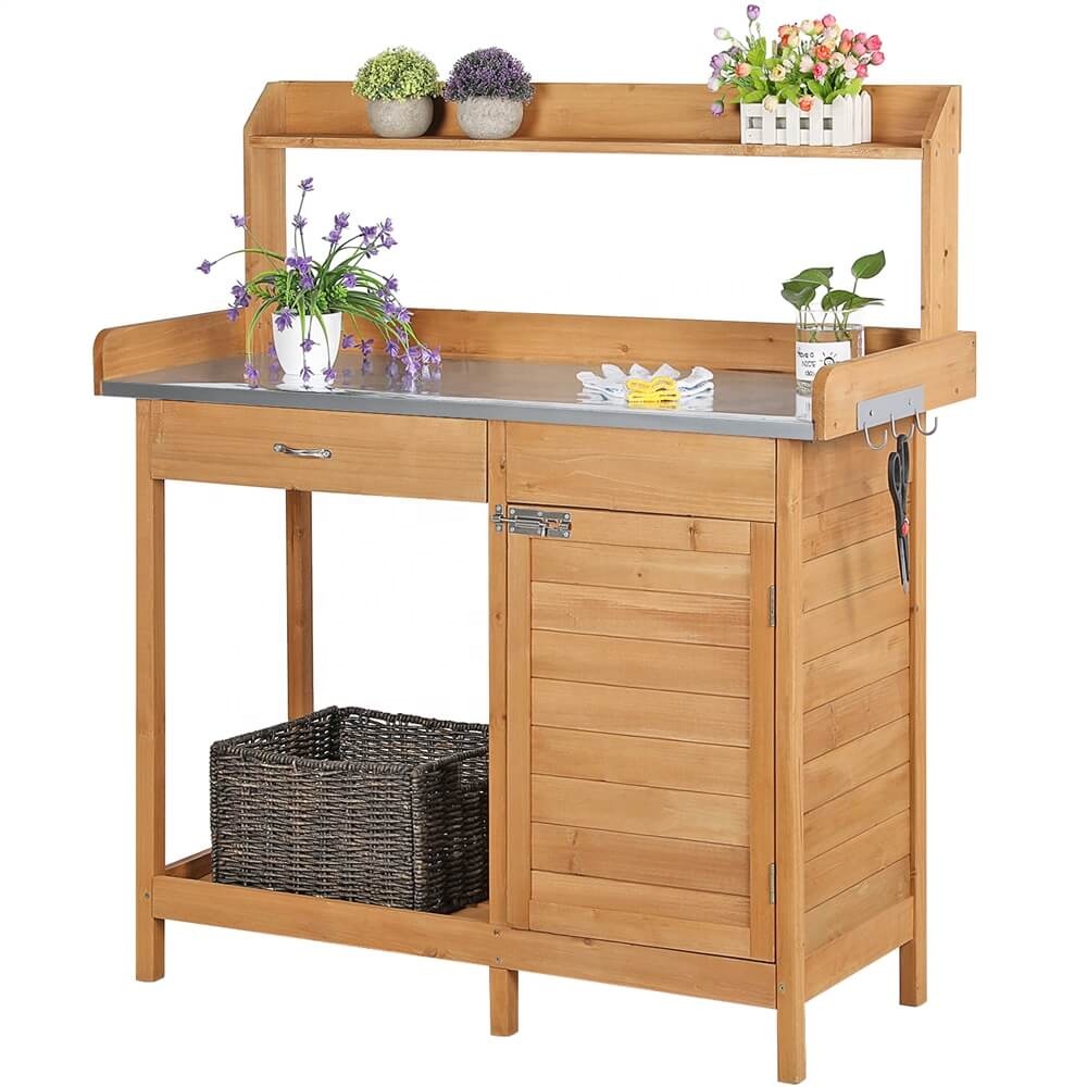 Tavolo da Lavoro in Legno Mass - Outdoor Furniture Wood recensione e prezzo